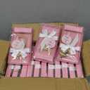 24 pcs Baby Shower Return Gifts for Guest Supplies Poppin Baby Bottle Shaped Bottle Opener Wedding Favor with Exquisite Packaging Party Souvenirs Gift Decorations by WeddParty (Pink 24pcs)
