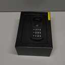 25 Keys Cabinet Wall Safe with Sensor Light and Emergency External Power Supply, Electronic Key Safe,Secure Wall Mount Safe with 25 Key Tags for Hotels,Office,Companies,Car Dealerships (Small)