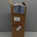 Double Curtain Rod, 1 Inch Black Extra Long Dual Curtain Rods 72 to 144 Inch with Aluminium Modern End Cap Finial, Adjustable Heavy Duty Window Treatment Rods, Telescopic Metal Double Drapery Pole Set