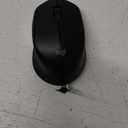 Logitech M330 SILENT Wireless Mouse, 2.4GHz with USB Receiver, Optical Tracking, Quiet & Lightweight, Long Battery Life, for PC, Mac, Laptop, Chromebook - Black