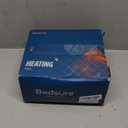 Bedsure Back Heating Pad for Neck and Shoulders, Weighted Heated Pad with Vibration, FSA Eligible Items, Birthday Gifts for Women Men Mom Men, Auto Shut Off, 5lbs 12" x 24", Teal