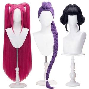 Women Wigs Women Wigs Hair Women Halloween (Black)