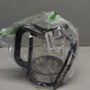 Amazon Basics Electric Kettle with Glass Carafe for Tea and Coffee, BPA-Free, Fast Boiling, Auto Shut-Off, 1.8 Quarts, 1500W, Black and Silver