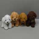 Civaner 4 Pcs Cute Dog Stuffed Animal Toy Puppy, 7 Inch Plush Dog Stuffed Puppy Animal for Boys and Girls, Party Decorations, Birthday Gifts (Cute)