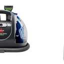 Bundle of Bissell Little Green Pet Deluxe Portable Carpet Cleaner, 3353 + BISSELL PET PRO OXY Spot & Stain Formula for Portable Carpet Cleaners, 32 oz, 2034
