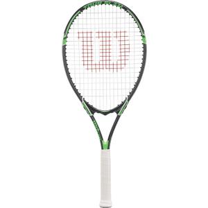 Wilson Tour Slam Adult Recreational Tennis Racket - Grip Size 4 - 4 1/2", Grey/Green