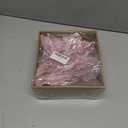 3D Glitter Christmas Butterfly Ornaments, 6 Pack Hanging Butterfly with Clip for Christmas Tree Decoration, Indoor Christmas Decoration (6, Pink)