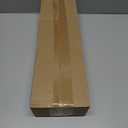 Curtain Rod 48in-86in 1pack Brown Diameter 1"