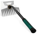 Gardening Hand Weeder Tools, Weeding Artifact Uprooting Weeding Tool, Durable Manganese Steel Hand Weeder Tool, Manual Multifunctional Weeders Gardening Tools for Yard and Garden (6 Teethes) (2 packs of green)