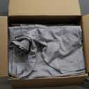 sancua Rectangle Tablecloth - 60 x 84 Inch - Stain and Wrinkle Resistant Washable Polyester Table Cloth, Decorative Fabric Table Cover for Dining Tables, Buffet Parties and Camping, Silver Grey