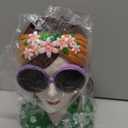 Artistic Girl Resin Flower Vase for Home Decor  Vibrant Tulip/Rose Vase,Hand-Painted Multi-Use Tabletop Decor for Fresh/Dry Flowers and Plants, Living Room & Bedroom (Green)