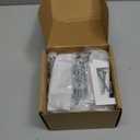 goldenwarm 15 Pack 3 in Cabinet Pulls White Drawer Pulls White Cabinet Handles Square Bar Handles Kitchen Drawer Hardware Stainless Steel Dresser Hardware for Cupboard Bathroom,76mm Hole Center