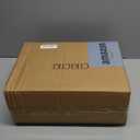 Cake Stand, 13 Inch Rectangular Ceramic Cake Stands for Party, Elegant Wedding Cake Plate for Dessert Table, Dessert and Cupcake Stand for Birthday Party and Baby Shower, White