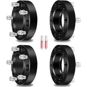 ECCPP 4PCS 1.5in 5x150 to 5x150 Wheel spacers hub centric fit for 2008-2022 for Toyota sequoia | 2007-2021 for Toyota tundra | 5 lug Wheel Spacers hub centric 5x150mm 14x1.5 studs