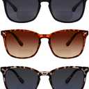 Yogo Vision Bifocal Reading Sunglasses Men Women Classic Retro UV400 Sun Readers Lightweight Outdoor Eyewear