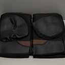 Skechers Memory Foam Car Seat Covers, Air Cool Mesh Thick Seat Covers,Car Seat Covers Front Seats Airbag Compatible, Automotive Comfort Protection for Most Cars,Van,Trucks, SUVs,Brown (Black and Brown)