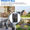 2 x PK0679 Plastic Key Replacement EVO Plastic Key -3Packs