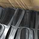 Dynarex Fine Toothed Combs - Plastic Hair Comb with Fine & Extra Fine Teeth - Grooming Accessories for Straightening, Styling, Parting & Detangling - 8.5-Inch, 1 Case of 288