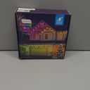 POOFZY Permanent Outdoor Lights for House, 100ft RGB+IC Smart Outdoor Decor, 50 Scene Modes, App/Remote Control, IP67 Waterproof, for Christmas, Halloween, Daily & Holiday Party Decor, House Roof Lighting