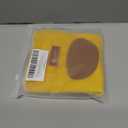 ITANDME 4-Hole Rabbit Hay Feeder Bag with Zipper Top Hanging Rabbit Bags Breathable Fabric Guinea Pig Feeder Cute Shape Small Pet Hay Holder for Guinea Pig Bunny Chinchilla(Yellow Paw Print S)