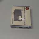 Snokauwa AM FM Radio, Portable Emergency Weather NOAA Radio, Small Digital Radio with Dual Mode Storage, Digital Tuner, Sleep Timer, Wall Plug and Battery Powered (Black)