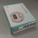 Electric Nail Clippers, 3 in 1 Rechargeable Electric Polishing Automatic Nail Clipper Trimmer with LED Light, Debris Storage, Fingernail Toenail Trimmer for Men/Women/Seniors/Adult/Kids, White