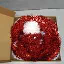 6FT Pop up Christmas Tree - Deeteck Fully Decorated Pre-Assembled Artificial Christmas Tree with Lights Snowflake - Easy to Assemble Foldable Christmas Tree - Decorations for Christmas Halloween