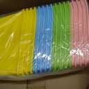 Dandat 16 Pack Large Book Bins with Dividers in Bulk for Classroom Library
