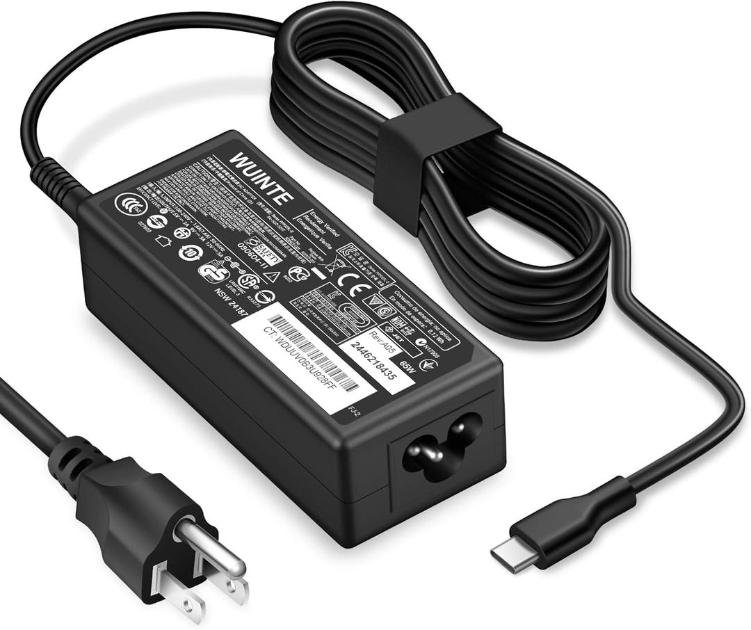 Charger Compatible with Acer Laptop Chromebook Charger 65W 45W USB C Fast Power Adapter
