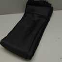 sancua Rectangle Tablecloth - 60 x 84 Inch - Stain and Wrinkle Resistant Washable Polyester Table Cloth, Decorative Fabric Table Cover for Dining Tables, Buffet Parties and Camping, Black