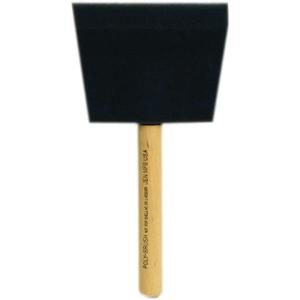 Jen Manufacturing 8500-D 4" Foam Brush with Wood Handle(Pack Of 24) Jen Manufacturing 8500-D 4" Foam Brush with Wood Handle(Pack Of 24)