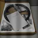 LED Floor Lamp - Rotatable Standing Lamp with Touch & Remote Control, 3000-6000K, 22W Modern Floor Reading Light, Dimmable Corner Uplighter for Living Room Bedroom Office, Black