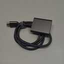 HDMI Switch 2 in 1 Out 4K@60Hz, WARRKY[with 3.3ft Fixed Braided HDMI Cable, Aluminum Case, 2K@144Hz, HDCP 2.2] Bidirectional 2x1 Switcher Splitter Compatible for PS5/4, Xbox, Roku, FireStick, Switch (Grey)