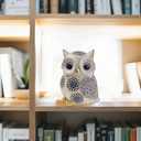 Oinas Cute White Owl Statue & Figurines for Home Decor - Adorable Gifts for Owl Lovers