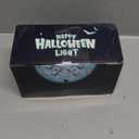 LED Spider Web Lights for Halloween Decorations Outdoor - 616 LEDs, 8 Lighting Modes, 16.4 Ft Light Up Giant Web (Purple & Orange)