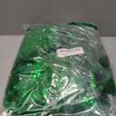 Green Sequin Backdrop Curtain 2 Pieces 2FTx8FT Glitter Photography Backdrop for Party Wedding Birthday Christmas Decorations