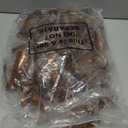 Sieral 48 Pcs Cowboy Boot Shot Glasses on Beaded Necklace Plastic Reusable Cowgirl Shot Boot Glasses Necklace Party Cups for Cowboy Cowgirl Bachelorette Carnival Western Birthday (Transparent Brown)