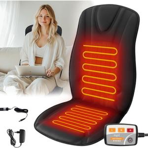 Heated Seat Cover Expanded in Heating Area Winter Seat Cushion Fast Heat Seat Warmer with Easy Controller