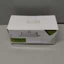 Bezrat Glass Butter Dish with Lid - Elegant Slim Tidy Cover with Handle - Crystal Clear Rectangular 2 Piece Design