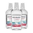 Parodontax Active Gum Health Mouthwash, Antiplaque and Antigingivitis Gum Mouthwash, Clear Mint, 16.9 Fl Oz x 3