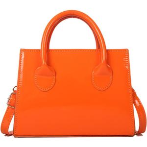 Patent Leather Handbag Shinny Clutch Purse Mini Shoulder Bag Evening Purse for Women
