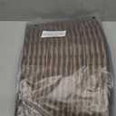 Sweetcrispy Christmas Tree Collar, Wicker Tree Collar for 6-9ft Trees, 4-Piece Wicker Base Cover, Brown (27IN)