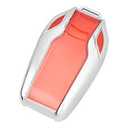 Smart Key Fob Case Cover Compatible with BMW 5 Series 528Li 530Li 540Li G30 G31 6 Series GT G11 G12 7 Series 740 X3 G01 i8 Keyless Entry Remote TPU Transparency Frosted Key Shell