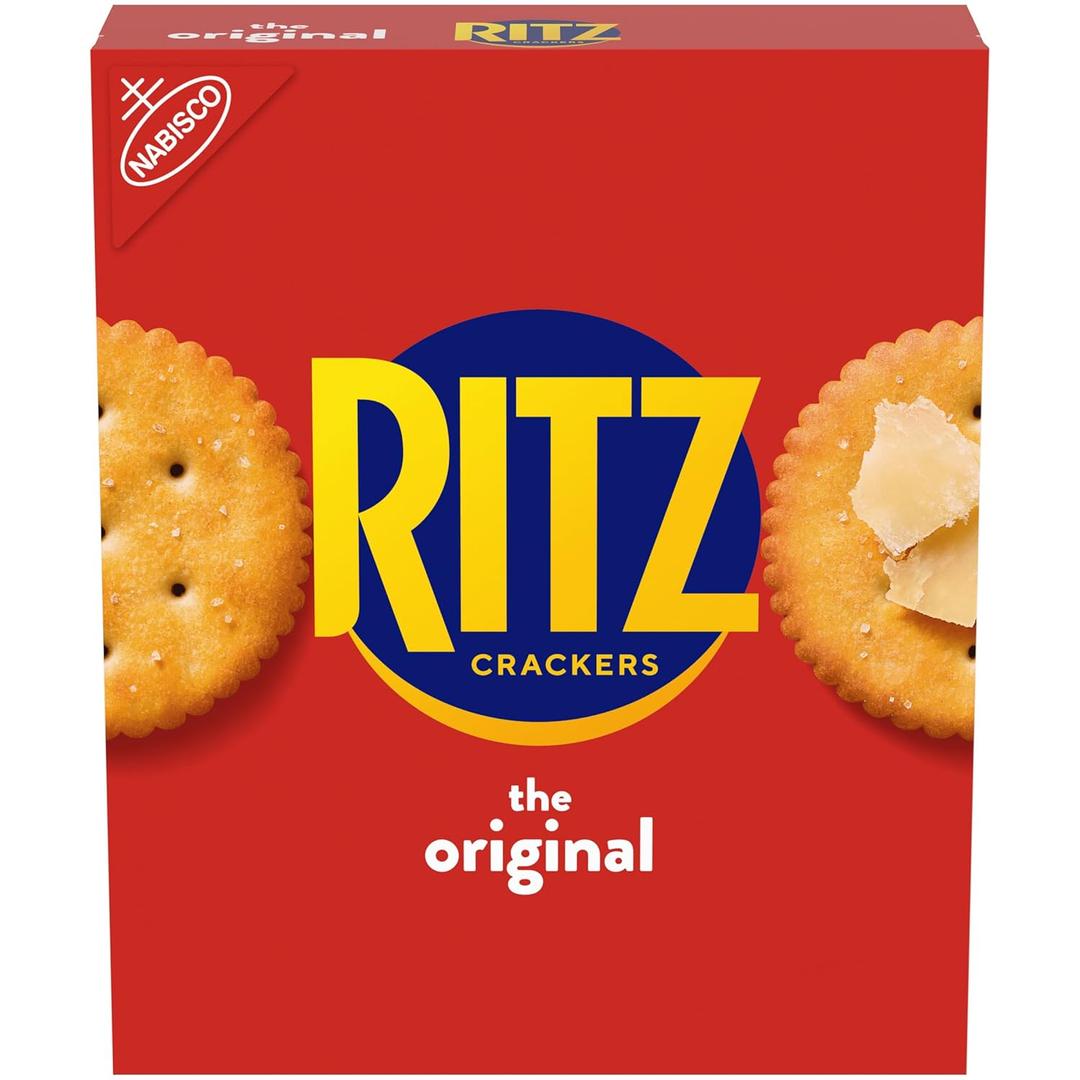 RITZ Original Crackers, Snacks for Kids and Adults, Lunch Snacks, 10.3 oz