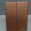 deweisn Dresser Mount Tri-Fold Lighted Vanity Mirror with 21 LED Lights, Touch Screen and 3X/2X/1X Magnification, Two Power Supply Modes Make Up Mirror, Travel Mirror (Rose Gold)