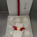 Satin Christmas Balls Ornaments, Silk Christmas Hanging Ball Decorations, 12Pcs 3.15" Luxury Vintage Christmas Tree Decor for Xmas Holiday Wedding Party, Package (White)