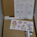 Hosannn Century Adjustable Cell Phone Stand Rotating Lifting Mobile Phone Holder for Desk & Video Recording Compatible with All iPhone for Galaxy (White)