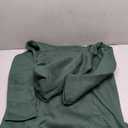 StunShow Women Oversized Sweatshirt Pullover Casual Split Hem Long Hoodie Dress with Kangaroo Pocket 2025 Fall (Green, L)