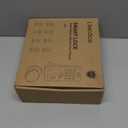 Fingerprint Keypad Deadbolt with Handle Set, Keyless Entry Door Lock, Door Locks for Front Door Lock Set, App Control, Auto Locking, Easy to Install, Matte Black