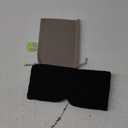 FRESHME Sleep Mask Blackout - Handmade Cotton Sleep Mask for Women Men Eye Mask for Sleeping Black Soft Eye Cover for Sleeping with Adjustable Veclro Breathable Eye Blindfold for Night Nap Travel